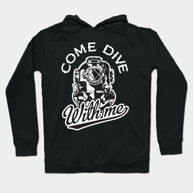 Come Dive With ME Hoodie by Mako Design 